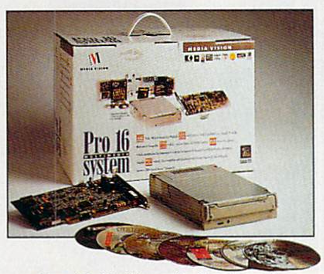 The Pro 16 System, a multimedia upgrade kit from MediaVision (1993)